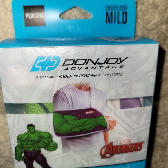 DonJoy Incredible Hulk Adjustable Arm Sling with Release Clip New - Picture 3 of 7
